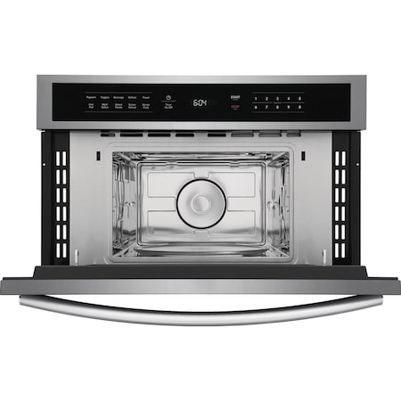 Frigidaire Frigidaire Gallery 30-in. Single Built-In Stainless Steel Microwave Oven with Drop-Down Door GMBD3068AF